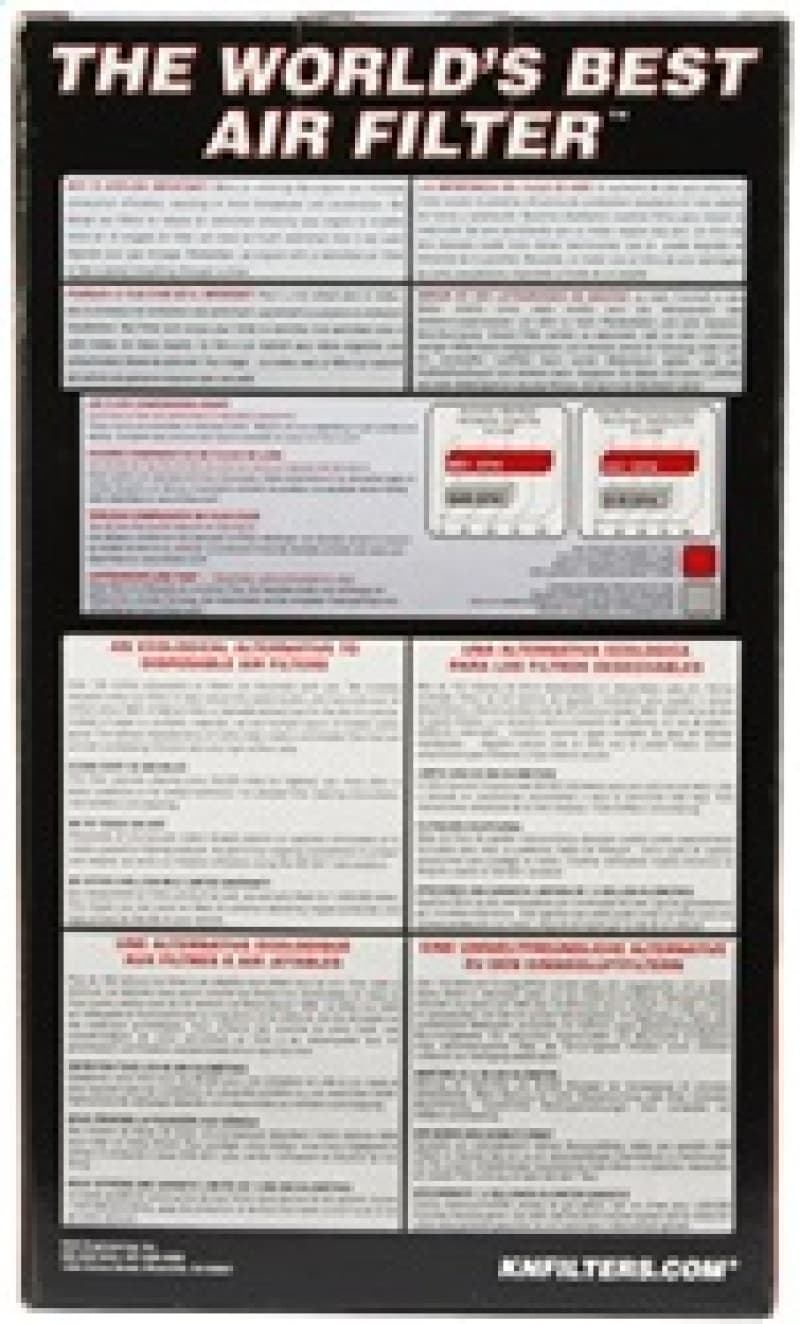 KN Universal Air Filter - Photo - in package