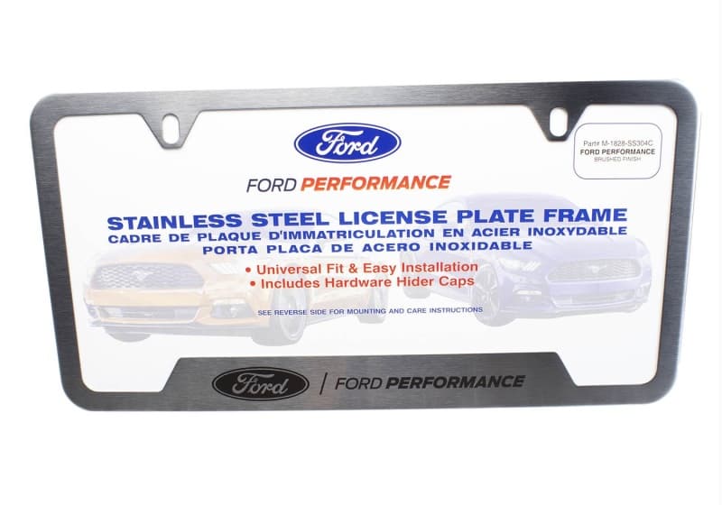 FR License Plate Frames - Photo - Unmounted