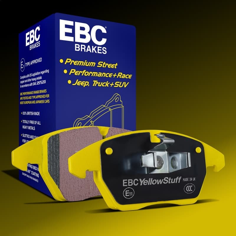 EBC Yellowstuff Brake Pad Sets - Photo - Unmounted