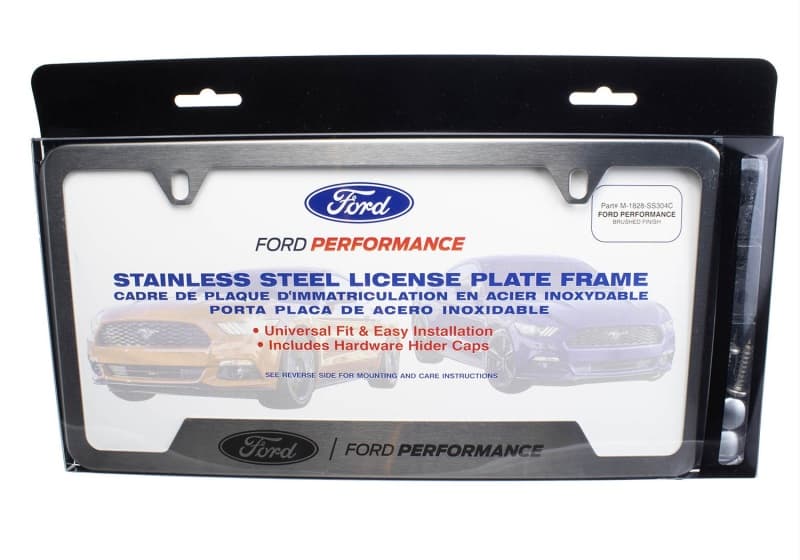 FR License Plate Frames - Photo - Unmounted