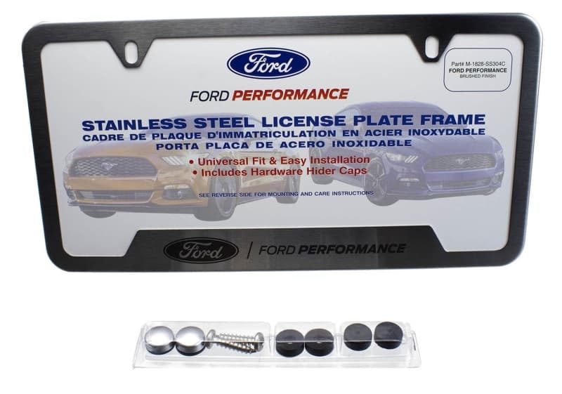 FR License Plate Frames - Photo - Unmounted