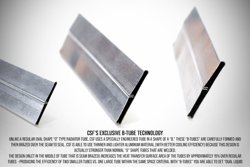 CSF Radiators - Aluminum - Features and Benefits