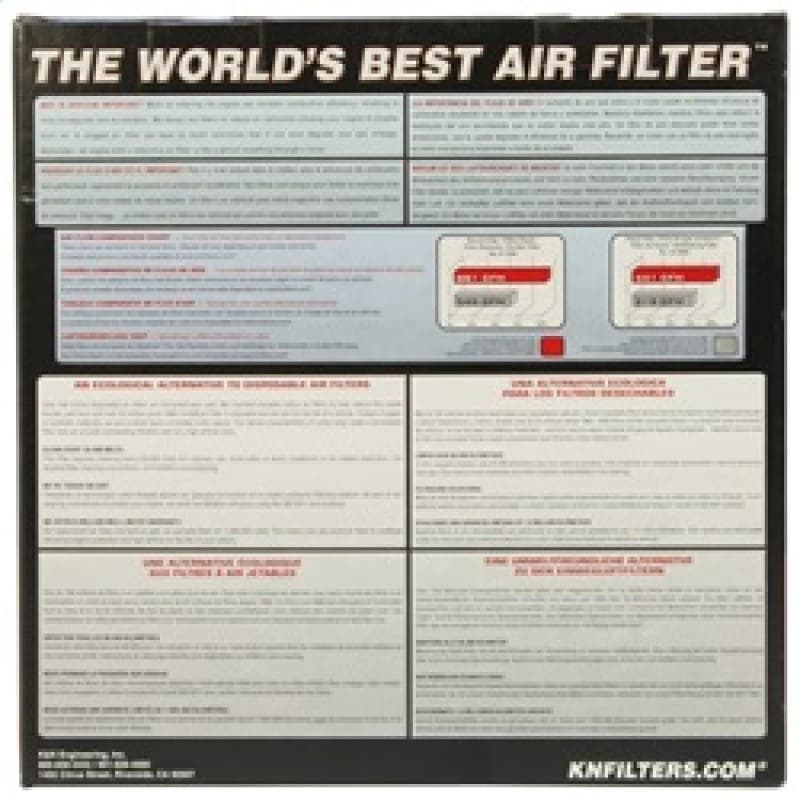 KN Universal Air Filter - Photo - in package