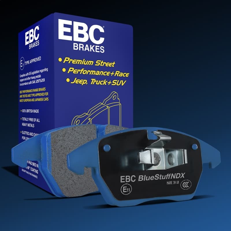 EBC Bluestuff Brake Pad Sets - Photo - Unmounted