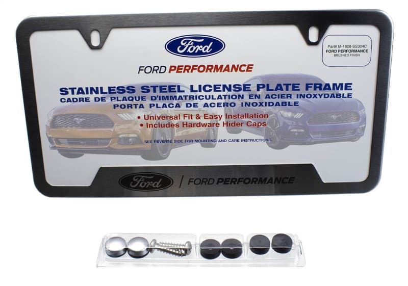 FR License Plate Frames - Photo - Unmounted