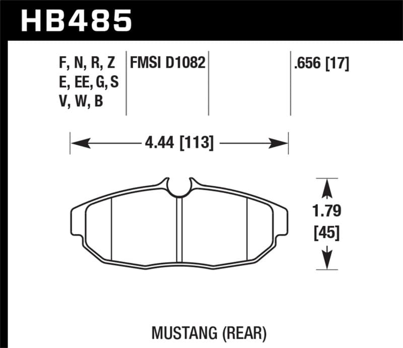 HAWK HPS Brake Pad Sets - Photo - Primary