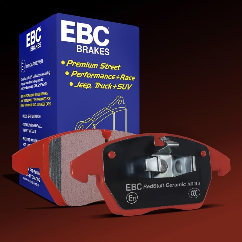 EBC Redstuff Brake Pad Sets - Photo - Unmounted