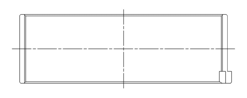 ACL Race Series Rod Bearings - Technical Drawing