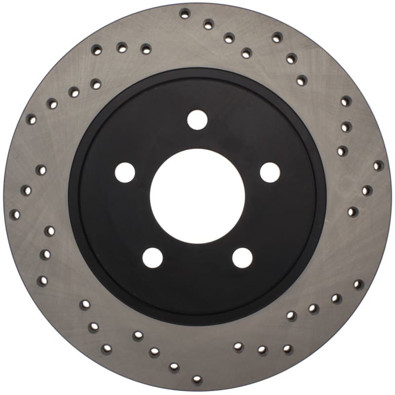 ST Drilled Sport Brake Rotors - Photo - Unmounted