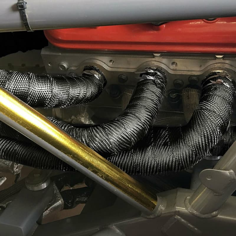 DEI Exhaust Wraps - Titanium Series - Photo - lifestyle view