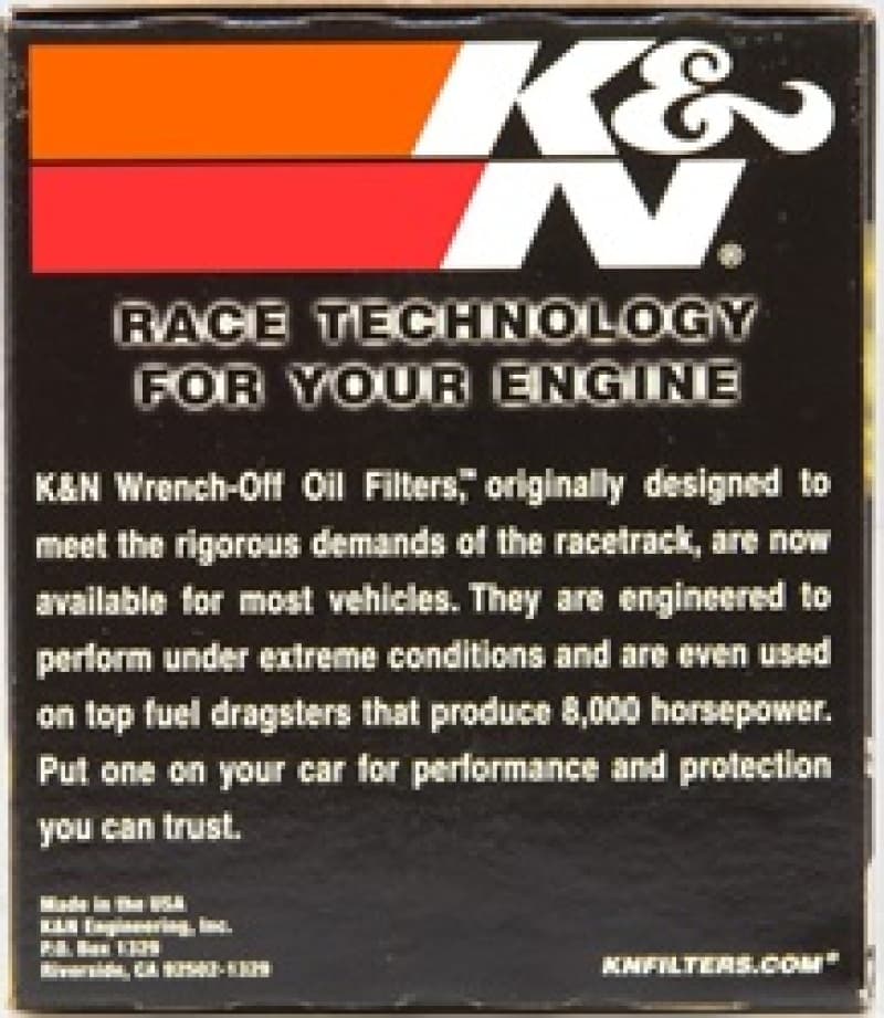 KN Premium Wrench-Off Oil Filt - Photo - in package