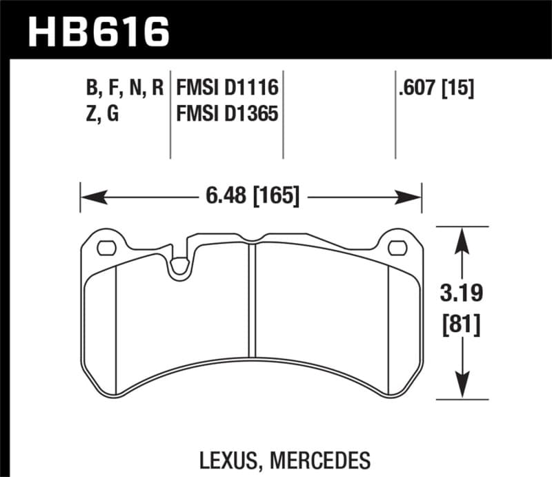 HAWK HPS 5.0 Brake Pad Sets - Photo - Primary