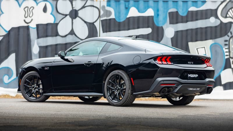 MBRP Vehicle Specific Black Tips - Photo - lifestyle view