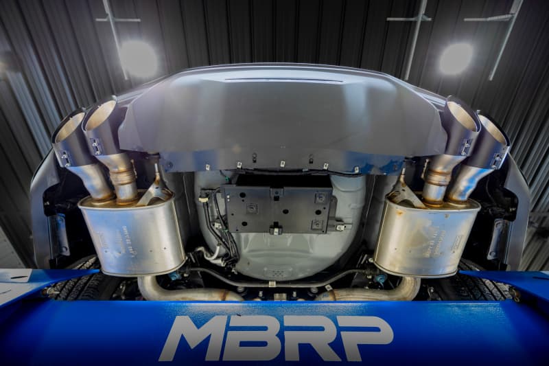 MBRP Vehicle Specific Black Tips - Photo - Mounted