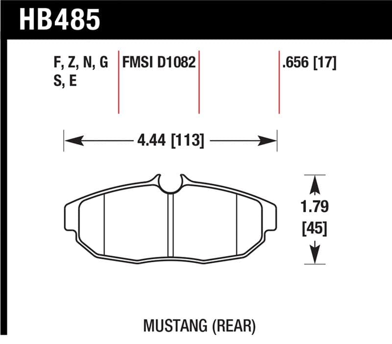 HAWK HPS Brake Pad Sets